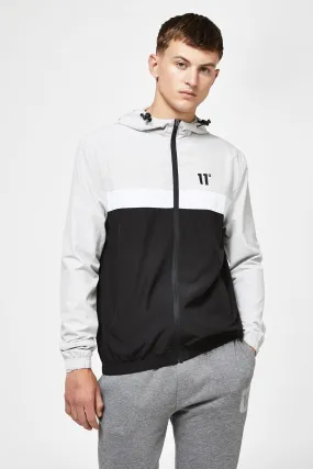 11 DEGREES Sudadera  Colour Block TrackTop  color negro - gris