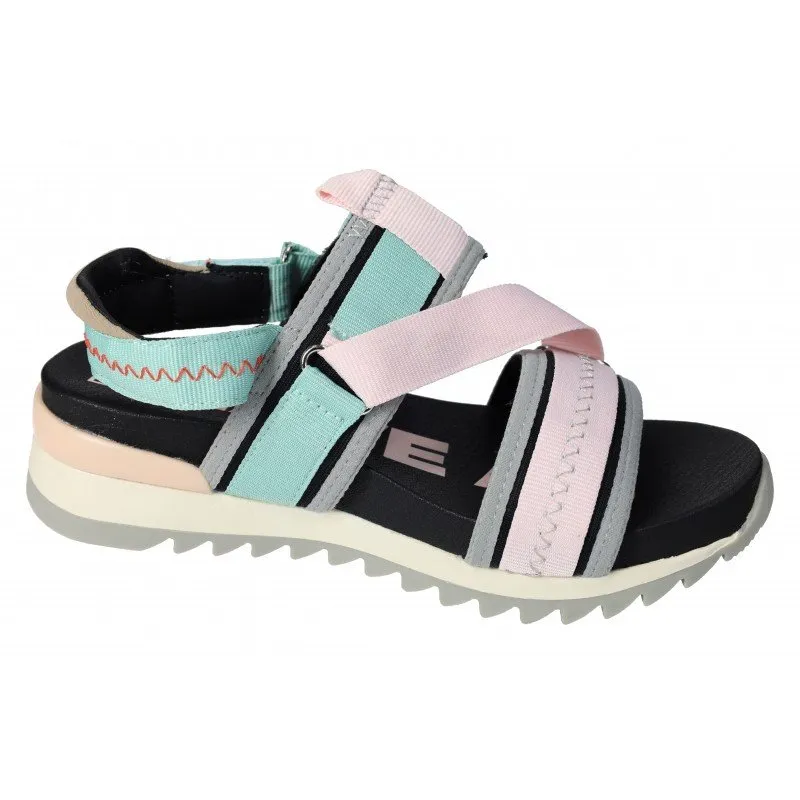 68192 Sandalias Bundall color NEGRO