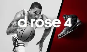 Adidas Derrick Rose 4 "Shakes" (negro/gris/rojo)