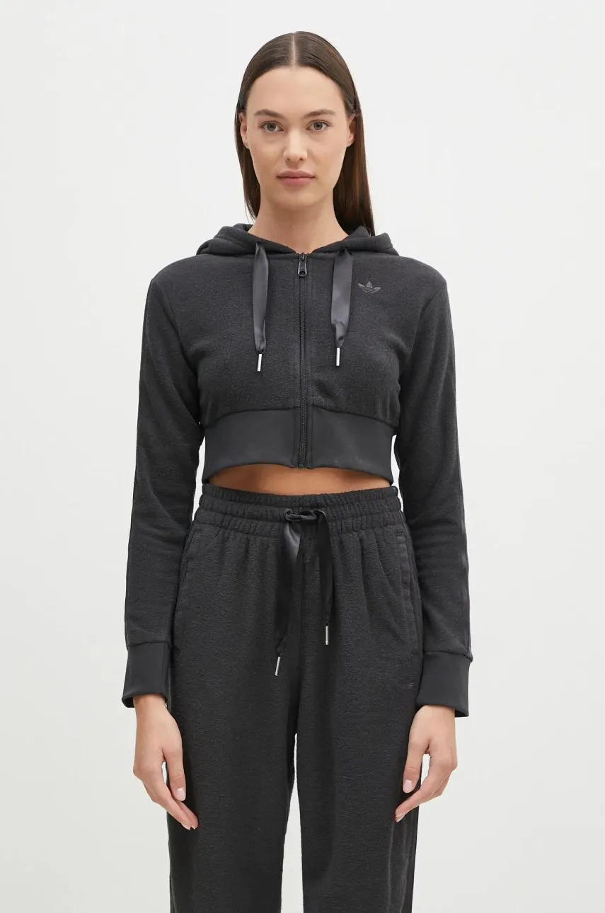 adidas Originals Hoodie Cropped With Zipper