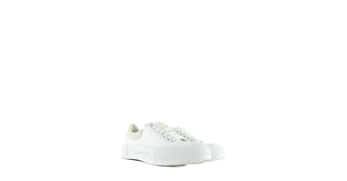 ALEXANDER MCQUEEN Deportivas T.UE 39 Cuero Blanco 