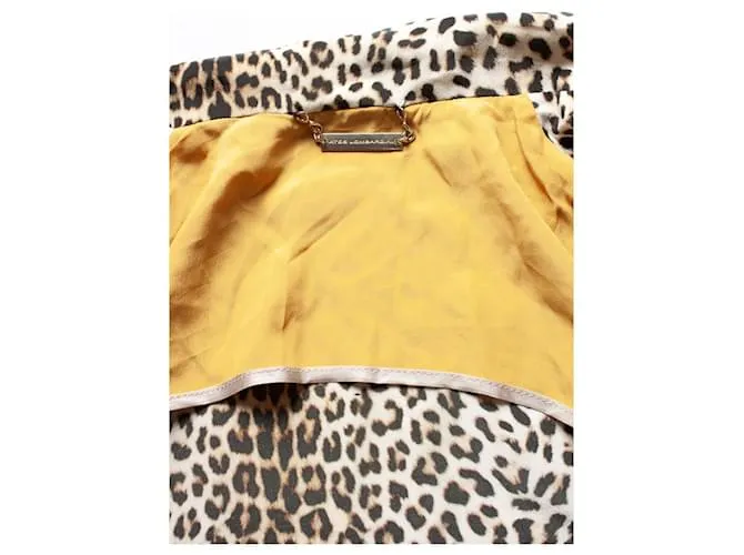 Autre Marque Atos Lombardini, sobrecamisa Leopard Castaño 