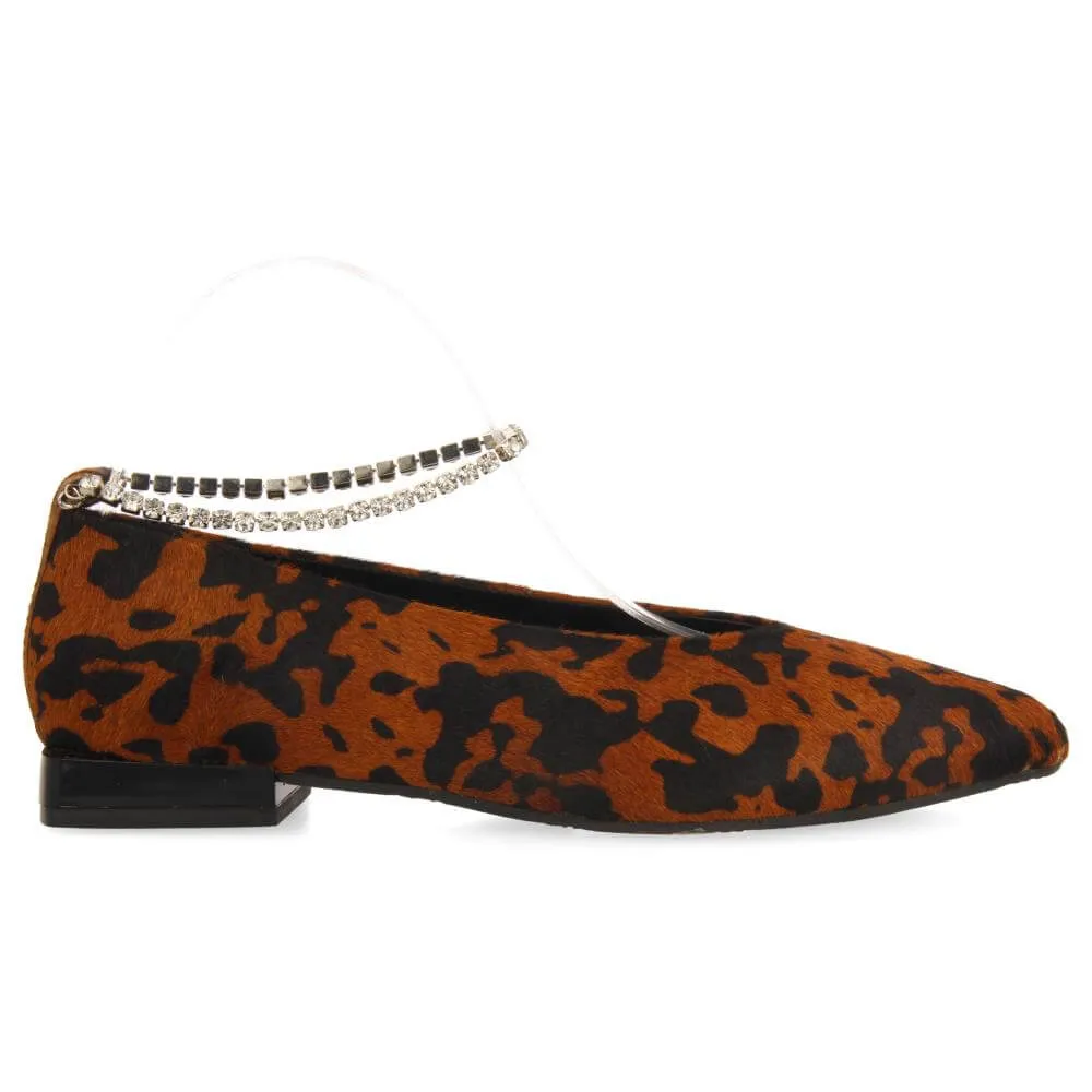 Bailarinas print leopardo Winkler