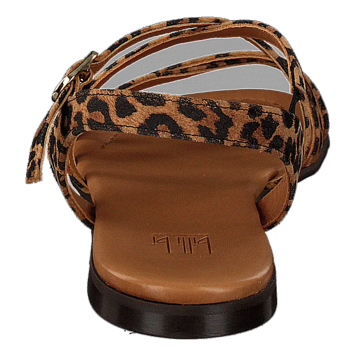 Billi Bi zapatos Sandals Leopardo Suede