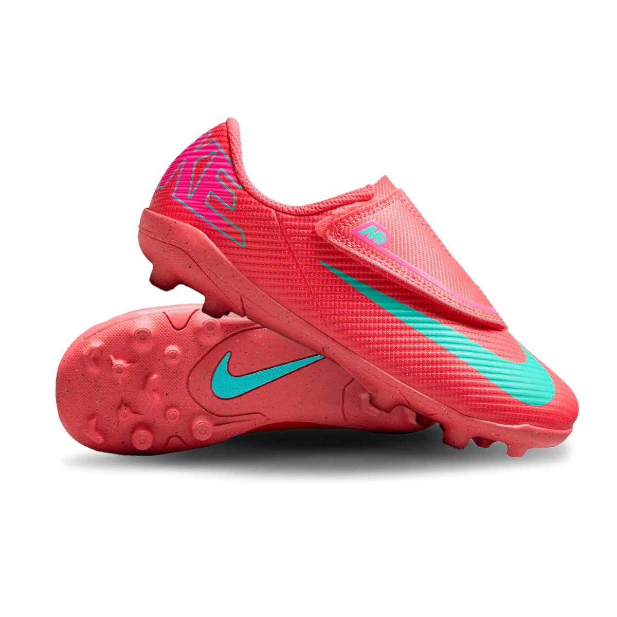 Bota Nike Zoom Mercurial Vapor 16 Club MG Cinta Adhesiva Niño