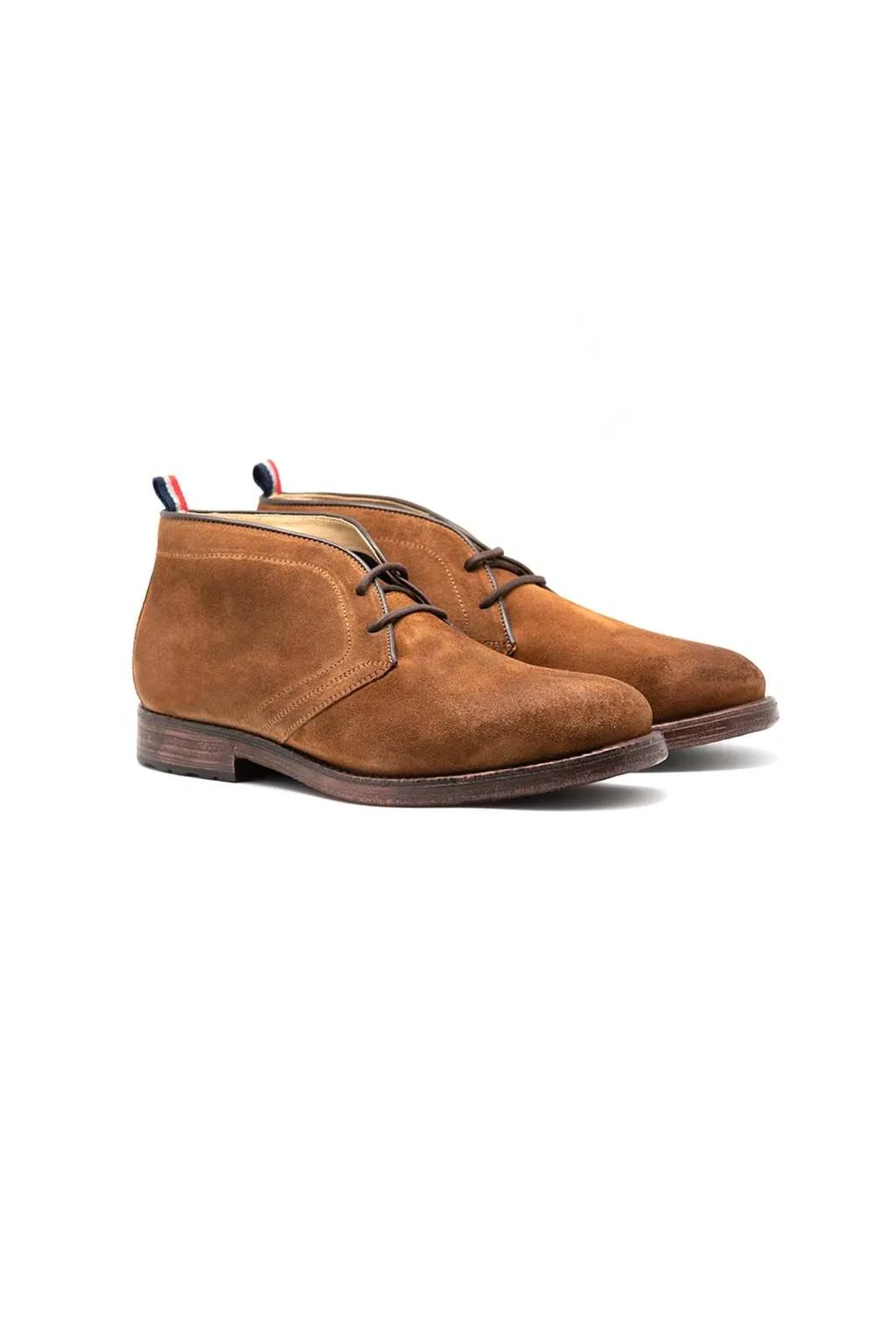 Botín chukka suede marrón 190009