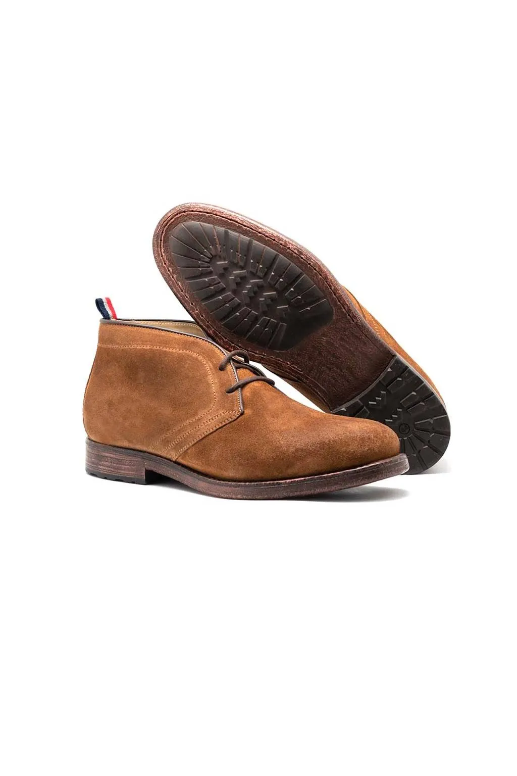 Botín chukka suede marrón 190009