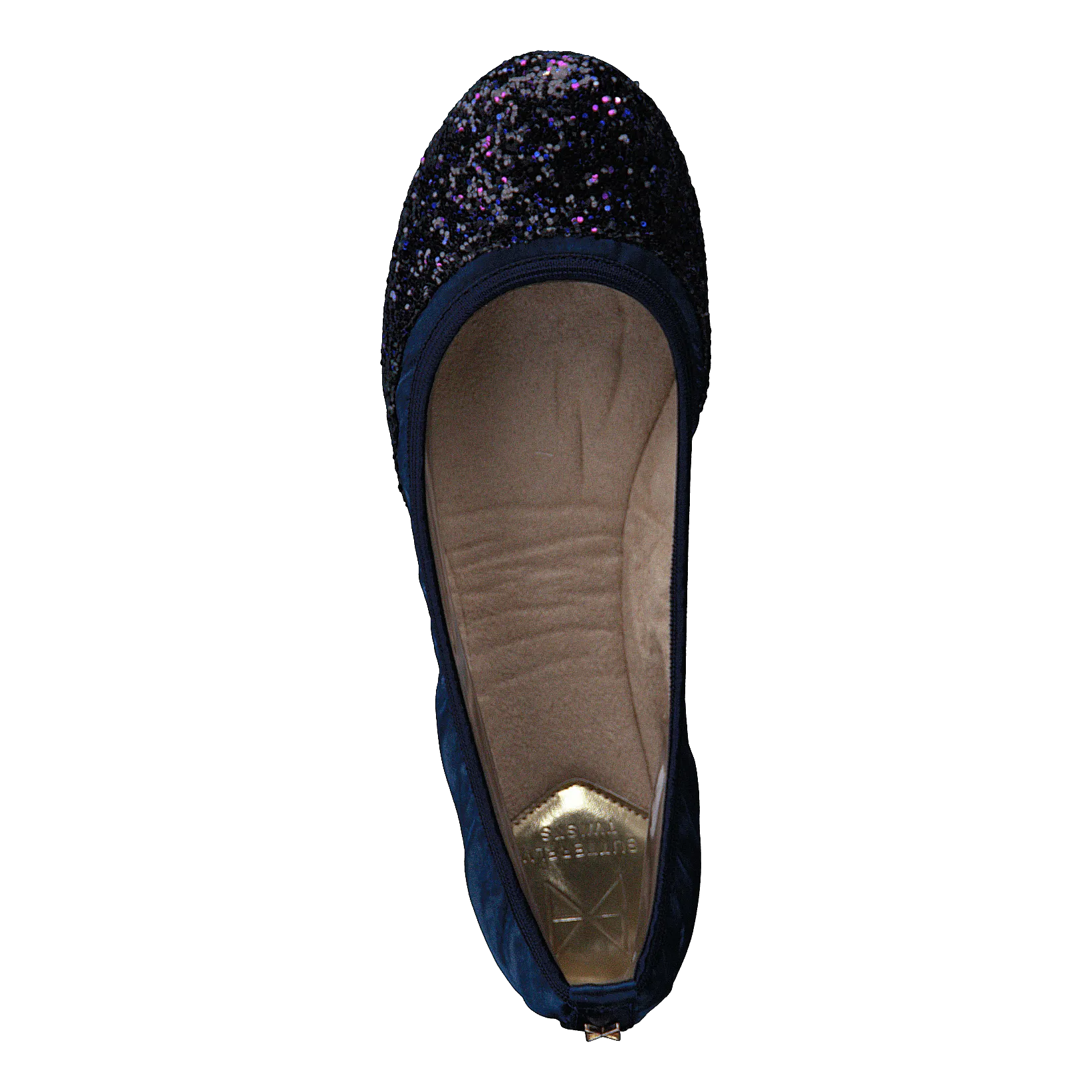 Butterfly Twists zapatos Ashley Midnight/ Disco Glitter Pewter