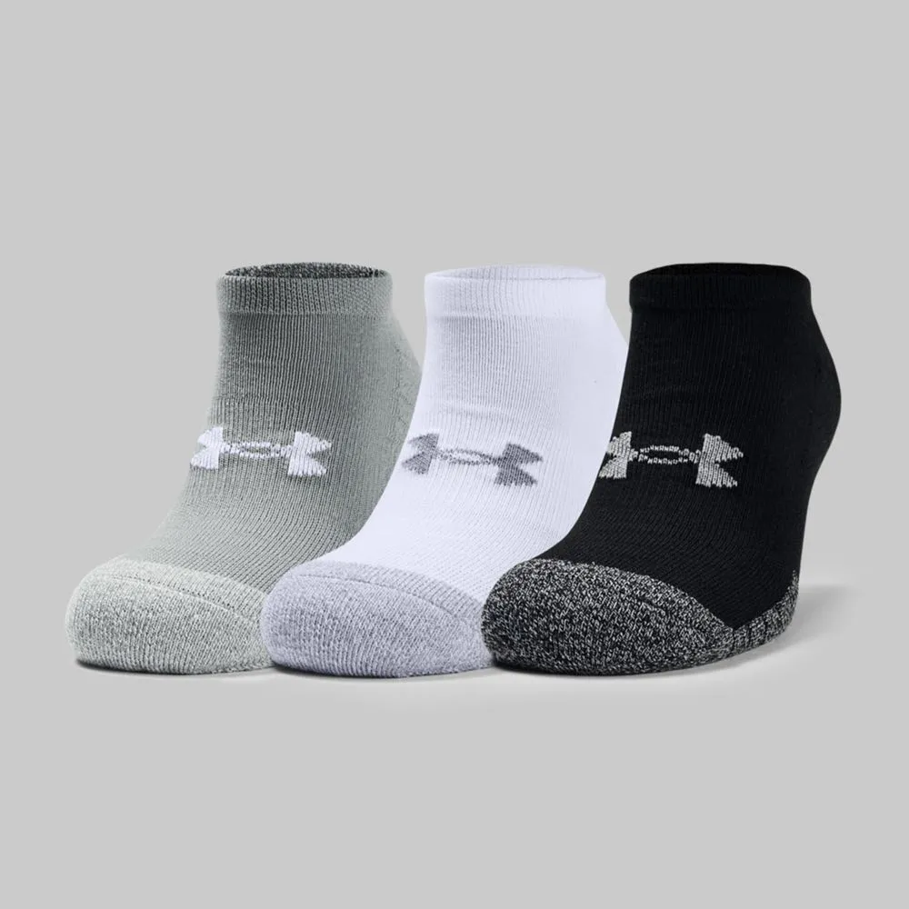 Calcetas Under Armour HeathGear No Show 3 pack