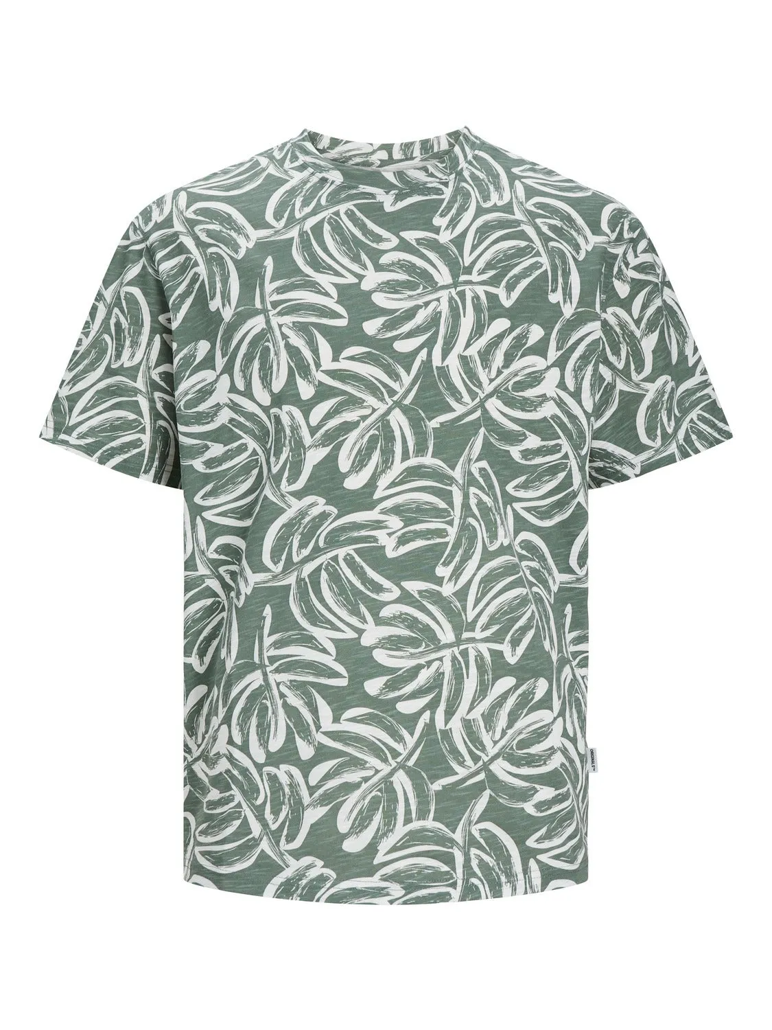 Camiseta All Over Print Cuello redondo | Verde intermedio | Jack & Jones®