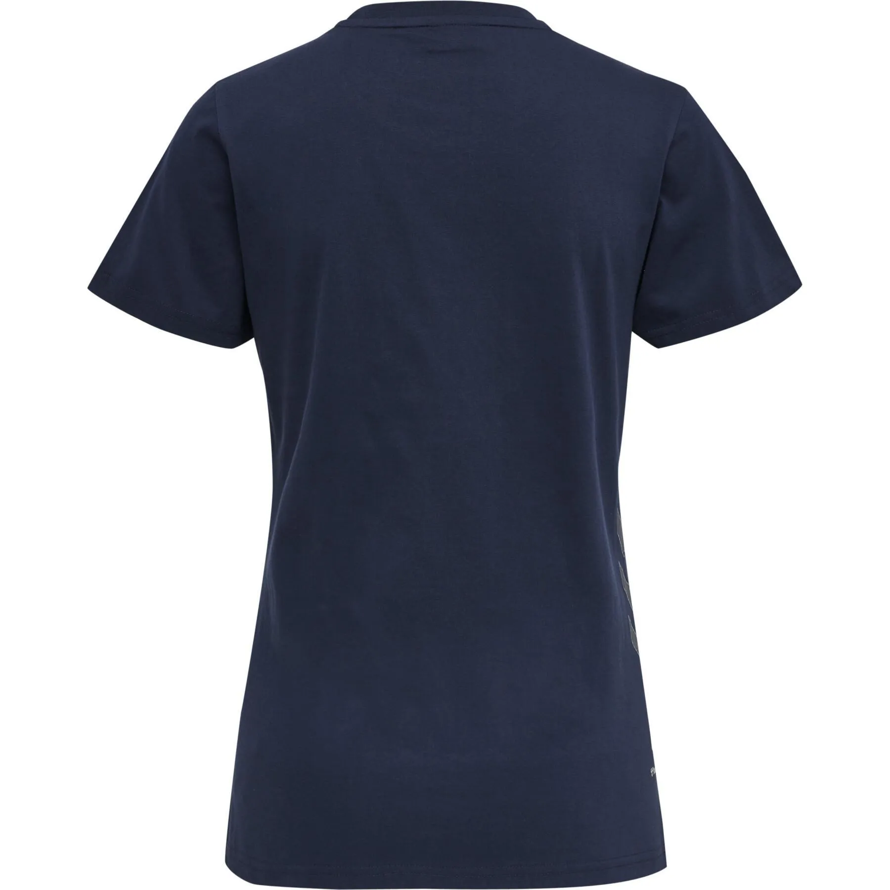 Camiseta de algodón para mujer Hummel Move Grid