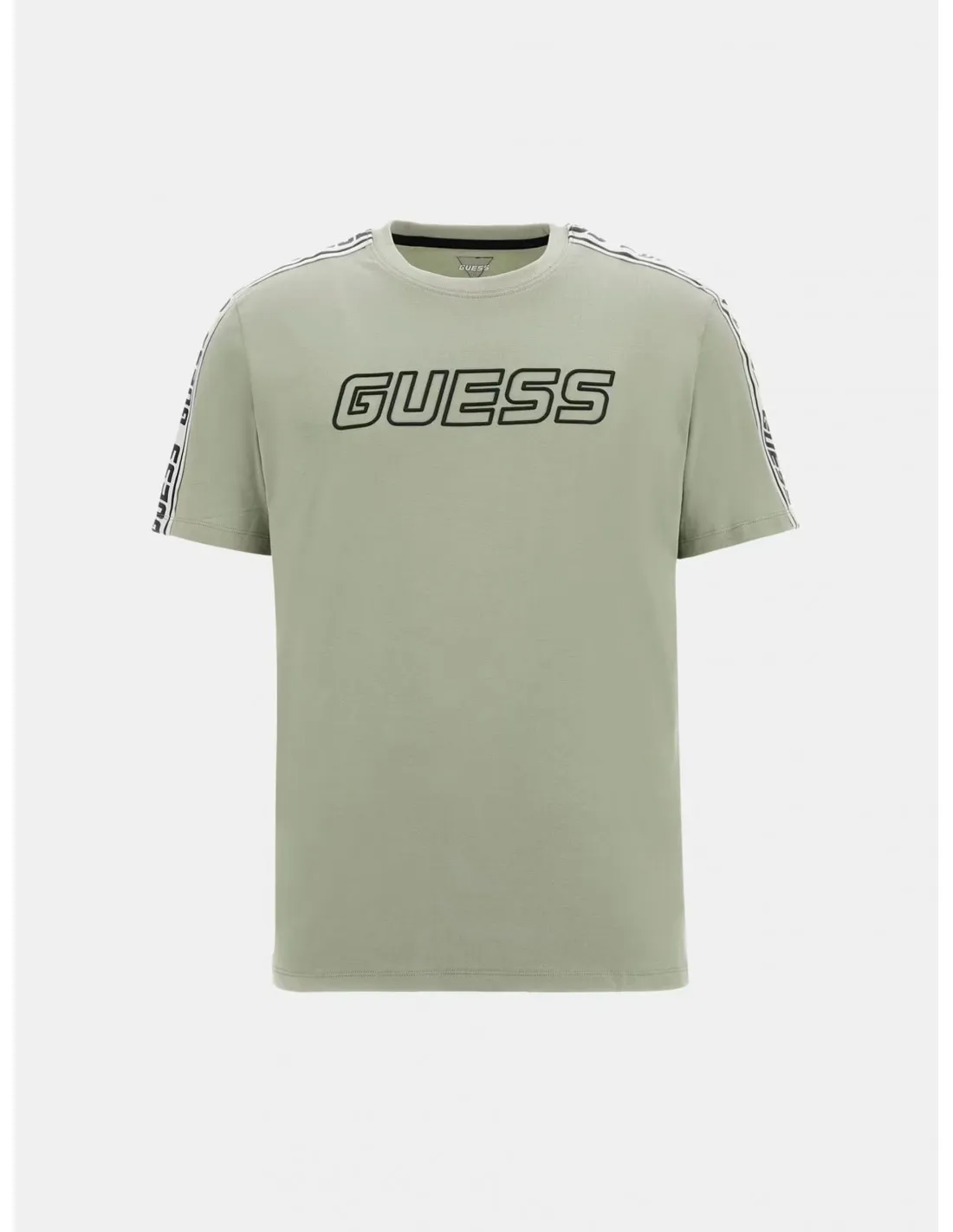 Camiseta elástica con logotipo frontal Arlo de Guess