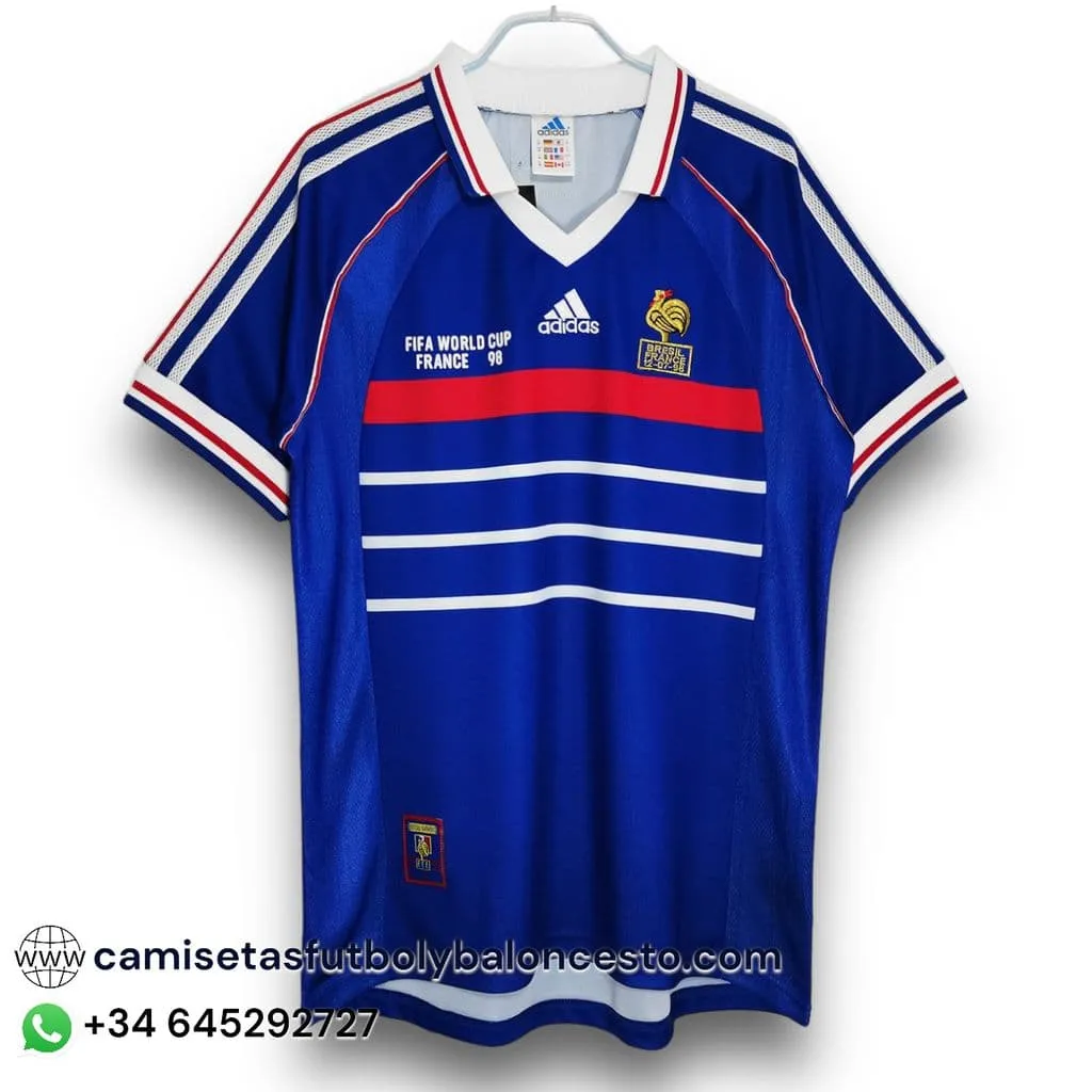 Camiseta Francia 1998 Local