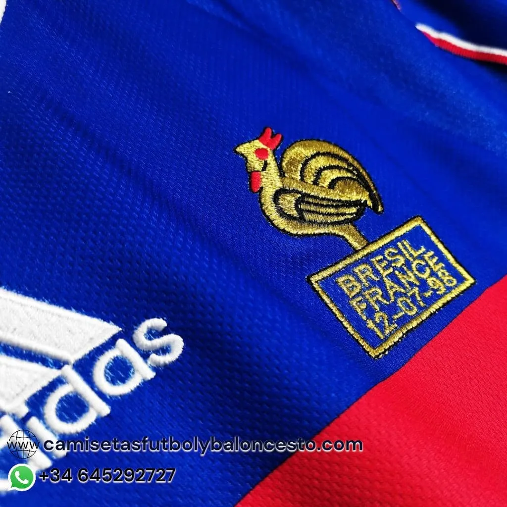 Camiseta Francia 1998 Local