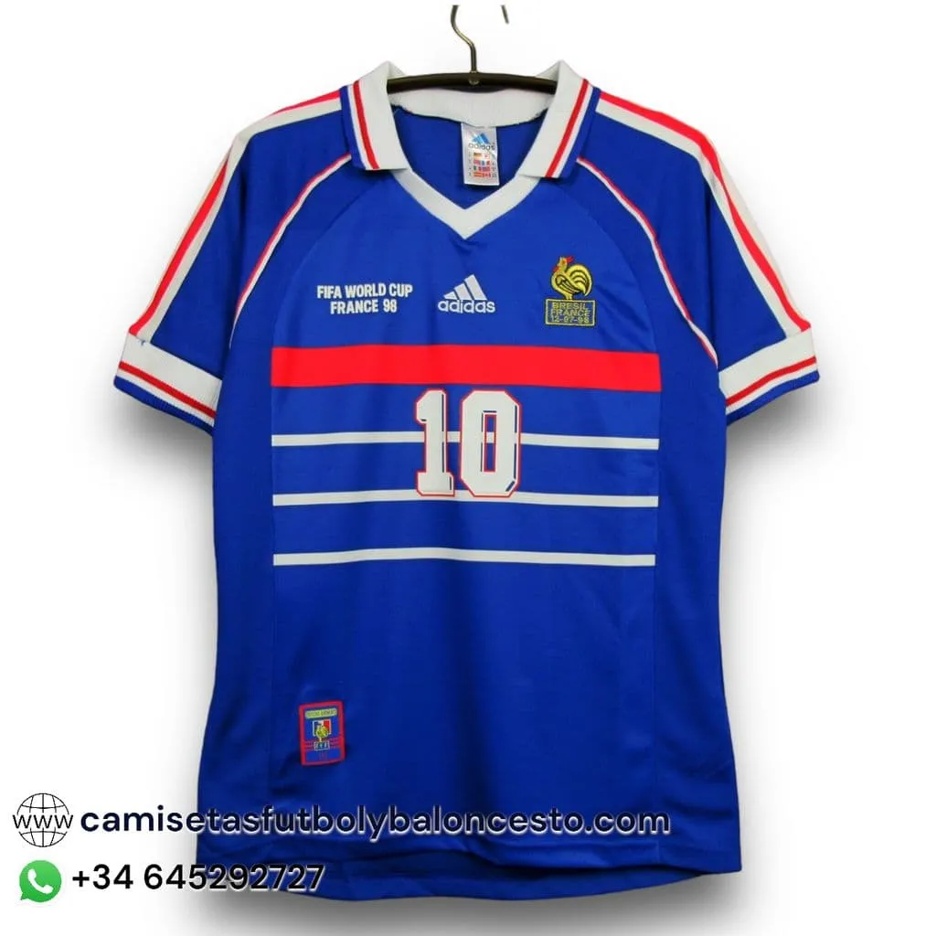 Camiseta Francia 1998 Local