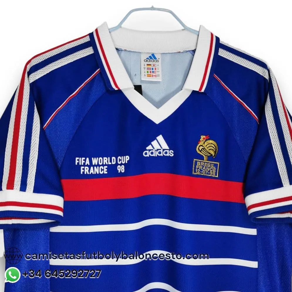 Camiseta Francia 1998 Local