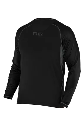 Camiseta FXR Atmosphere Manga Larga Negro Ops