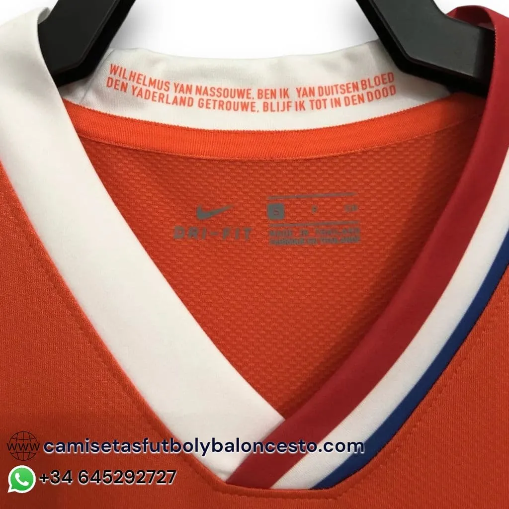 Camiseta Holanda 2008 Local