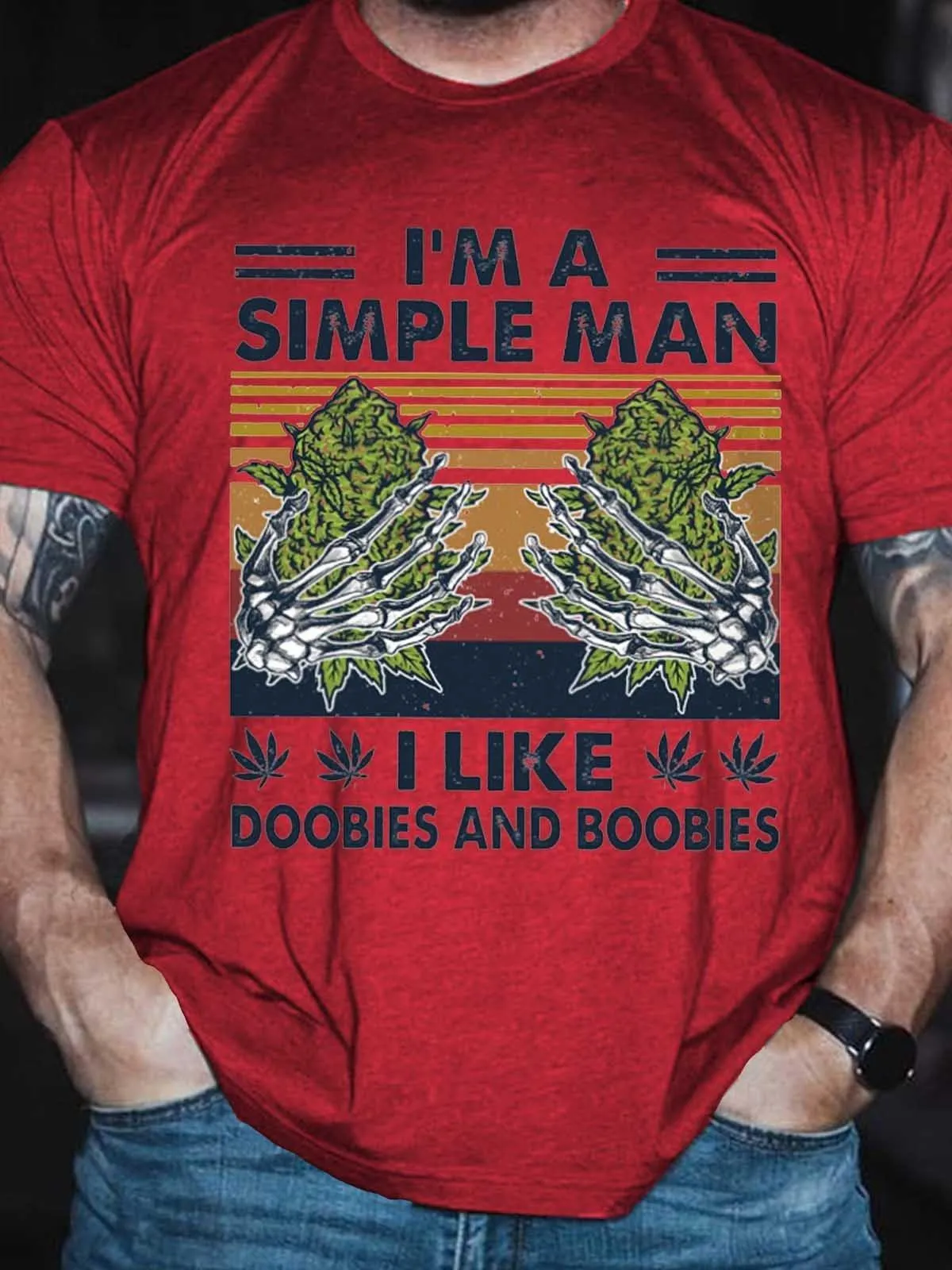 Camiseta I'm A Simple Man colores