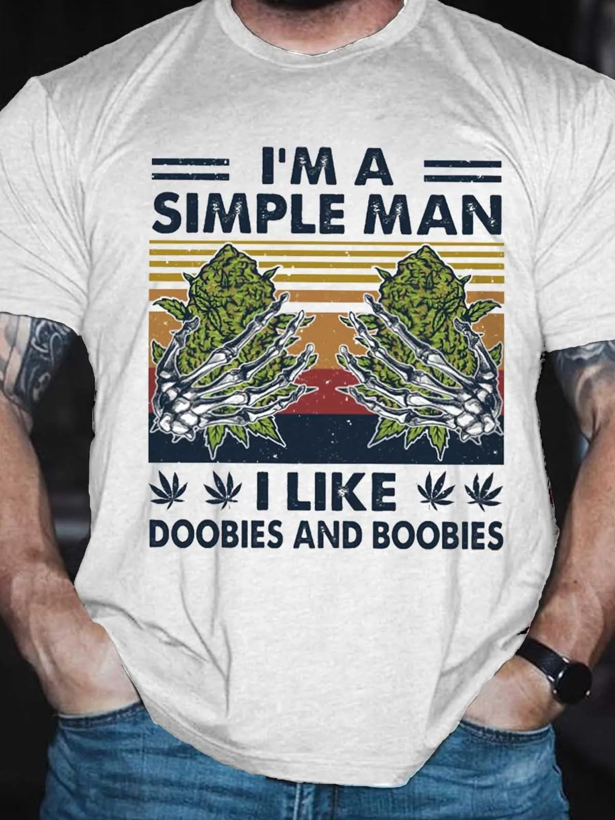 Camiseta I'm A Simple Man colores