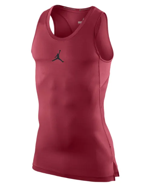 Camiseta Jordan Dominate 2.0 Compression (695/rojo/negro)