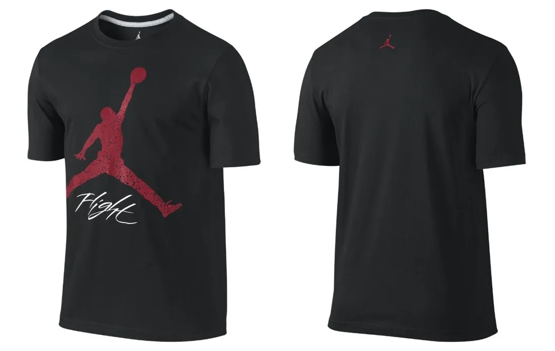 Camiseta Jordan "Flight" Jumpman (010/negro/rojo)