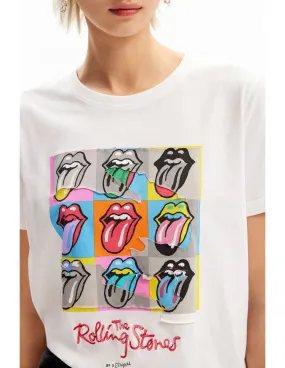 Camiseta multicolor The Rolling Stones de Desigual