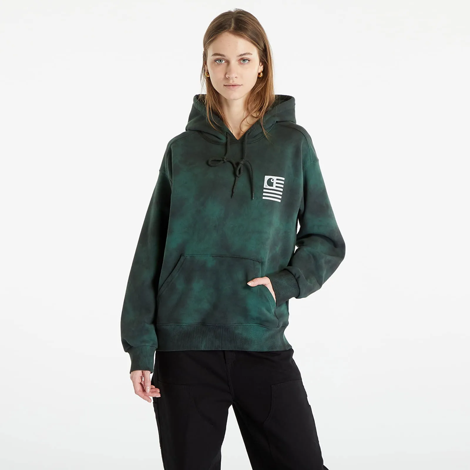 Carhartt WIP Chromo Sweat Hoodie Green