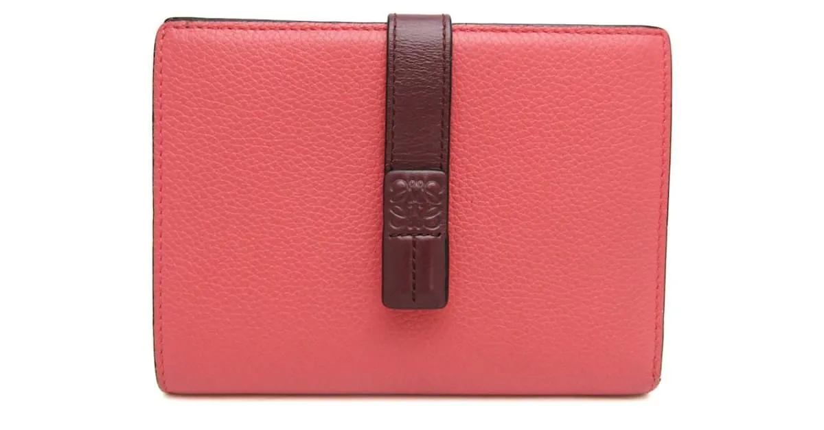 Cartera vertical Loewe Rosa 