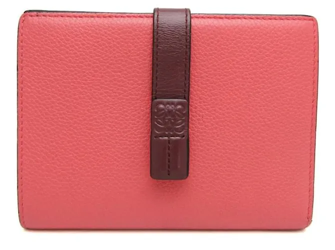 Cartera vertical Loewe Rosa 