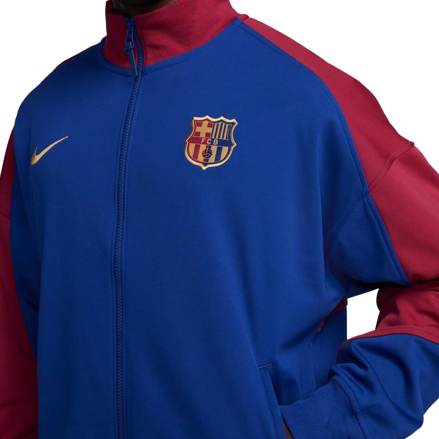 Chaqueta entretiempo Nike Barcelona himno Academy Pro DF