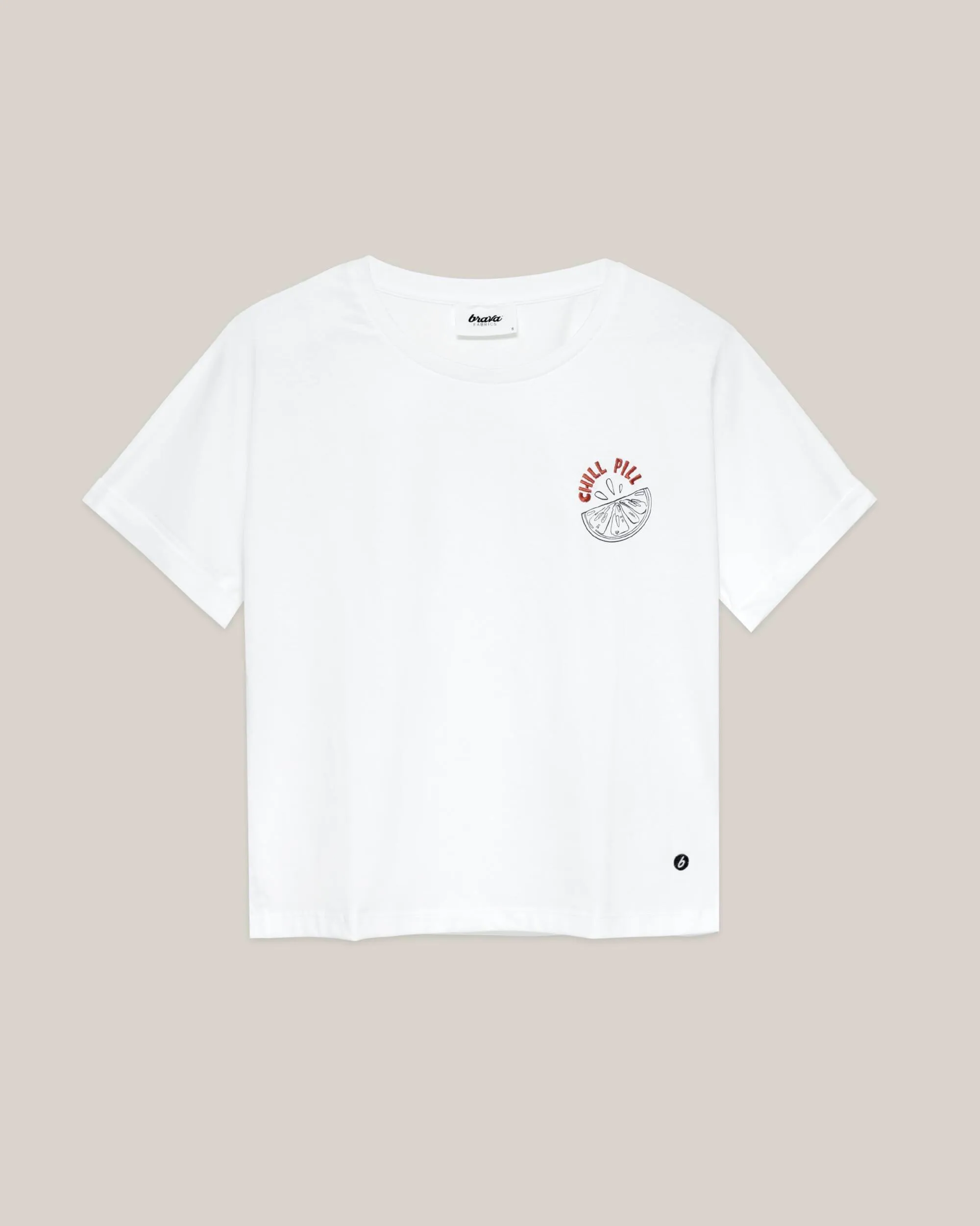 Chill Pill Oversize T-Shirt White