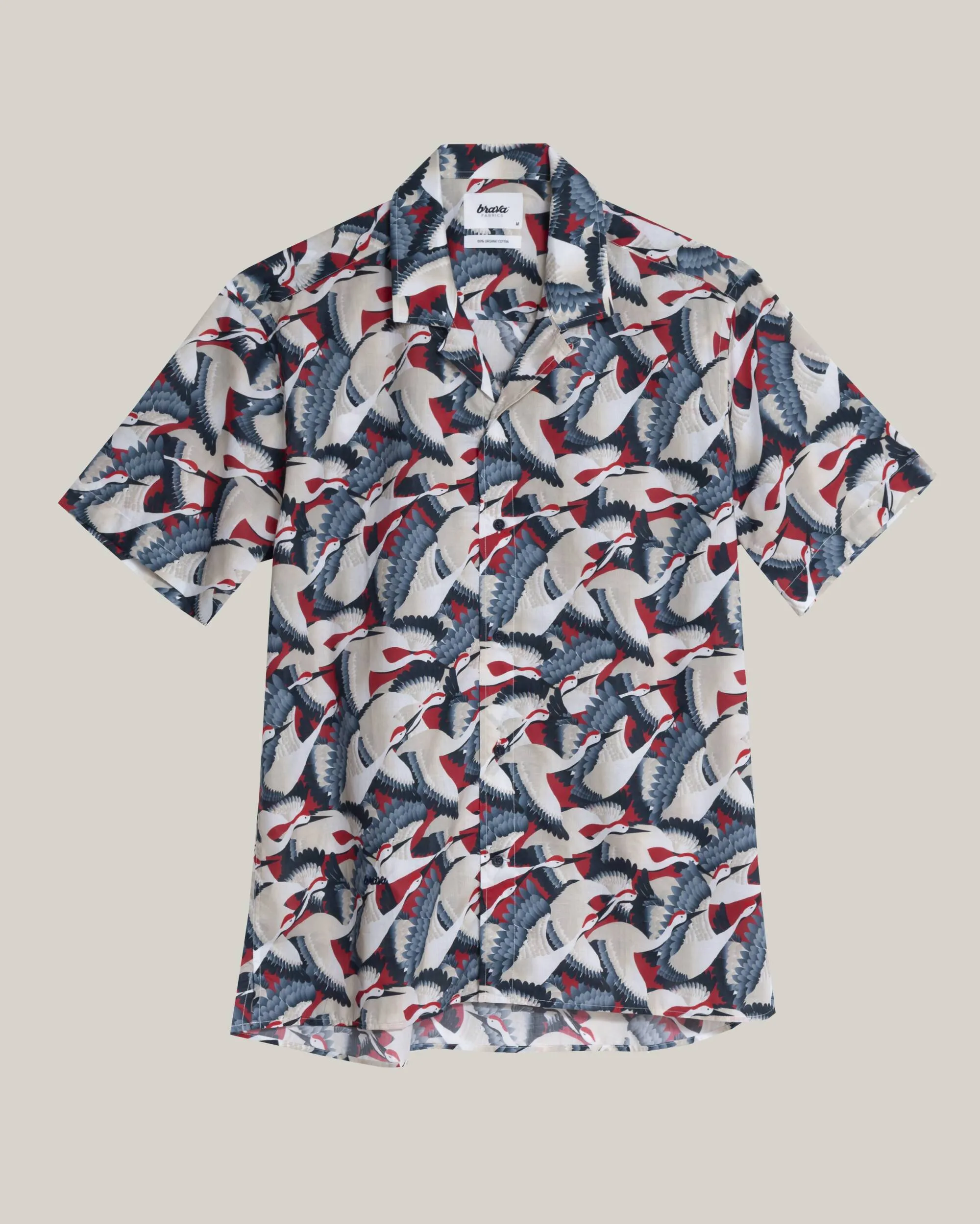 Crane For Luck Aloha Shirt