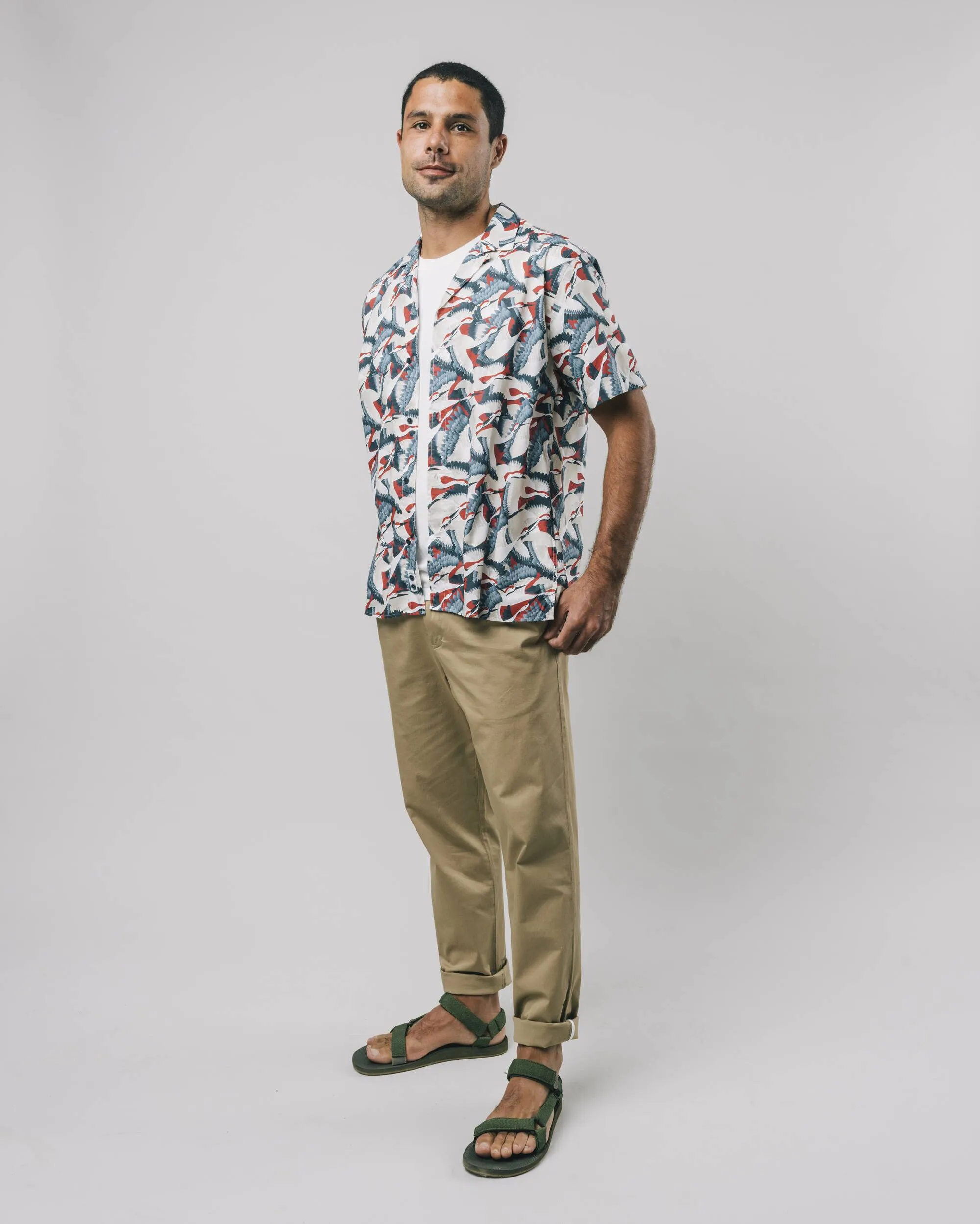 Crane For Luck Aloha Shirt