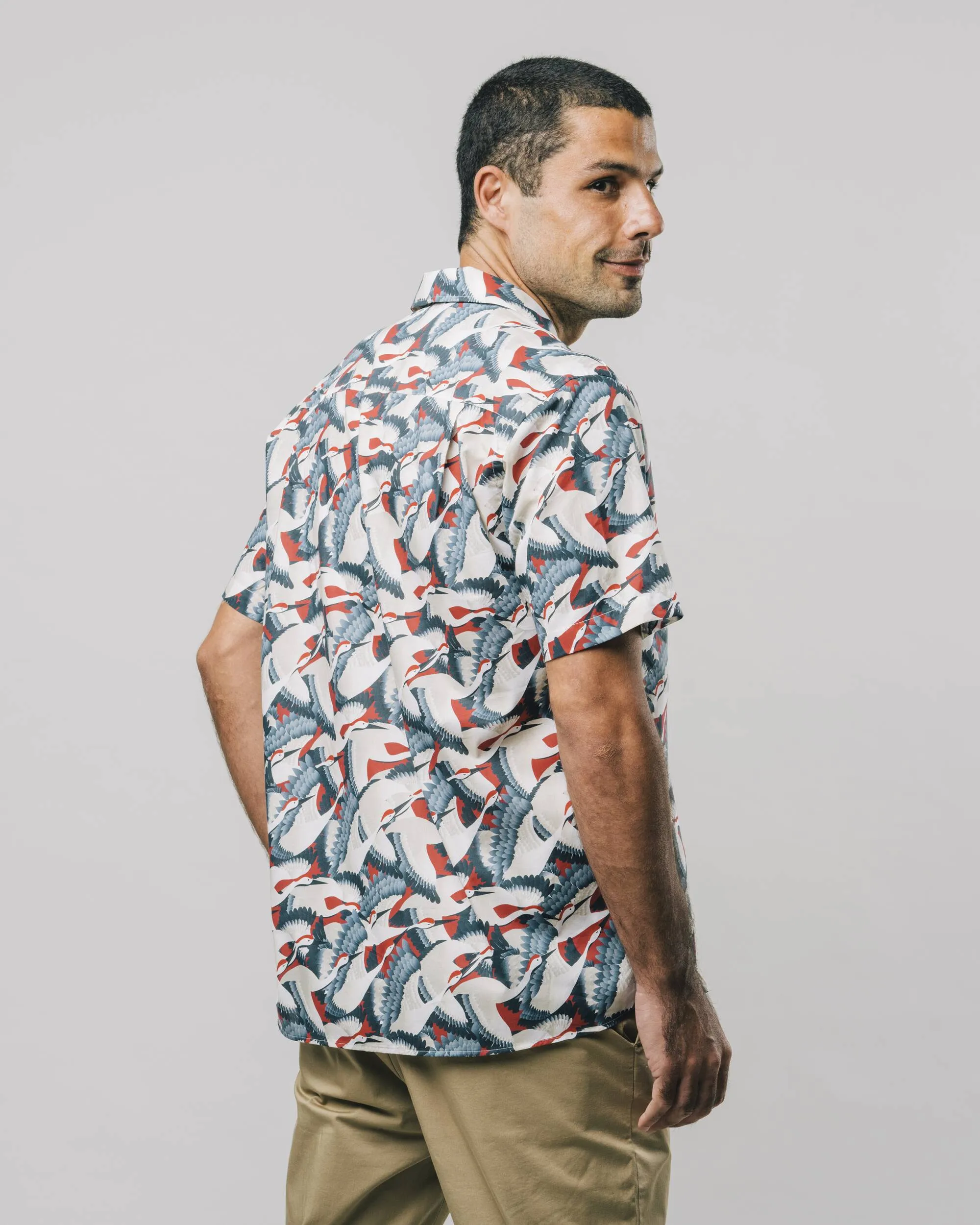 Crane For Luck Aloha Shirt