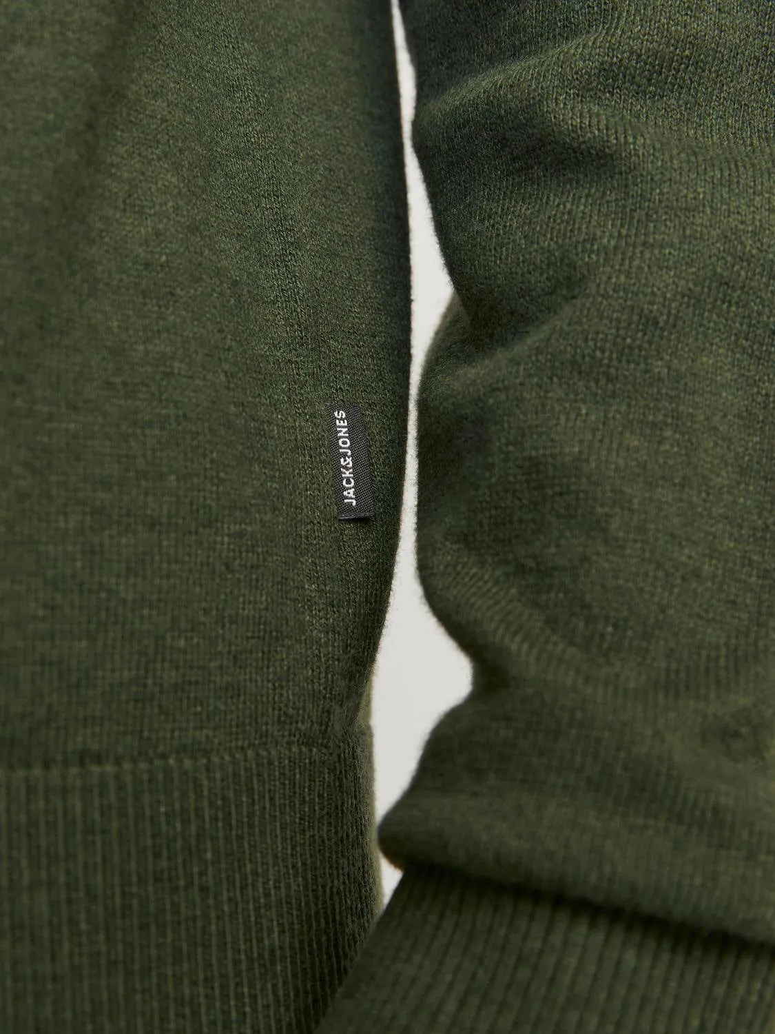 Cremallera de un cuarto | Verde oscuro | Jack & Jones®