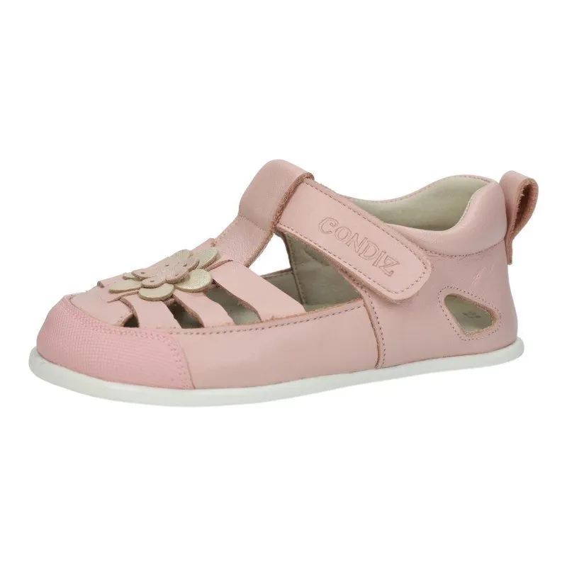 CZ135 SANDALIAS DE PIEL color ROSA