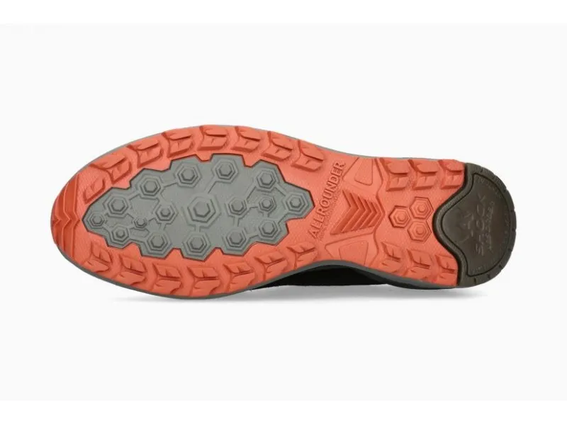 DEPORTIVO ALLROUNDER RISING-TEX EN COLOR NEGRO-NARANJA