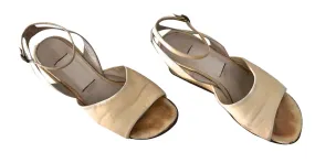 Fausto Santini Sandalias de la vendimia Beige 