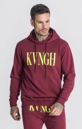 GIANNI KAVANAGH Sudadera  Lucifer  color burdeos