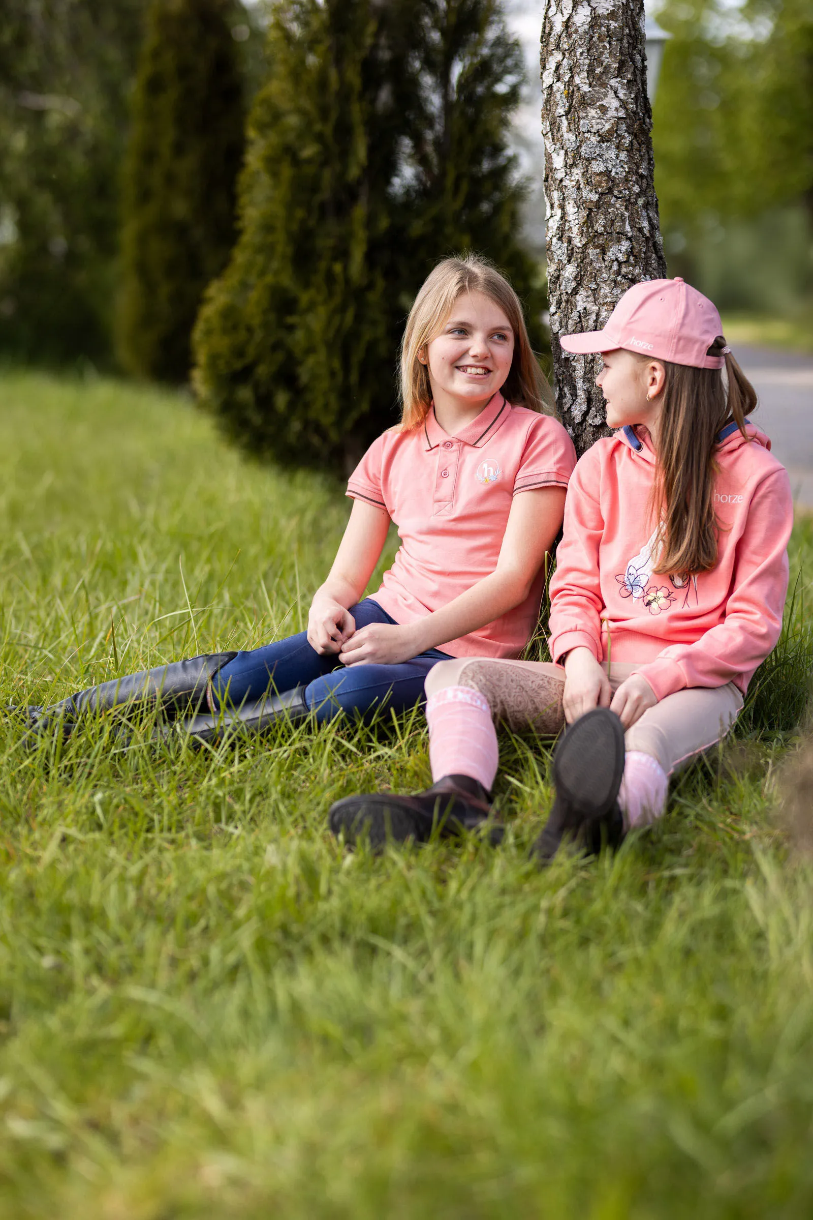 Horze Camisa Polo Funcional para Niños Sohra