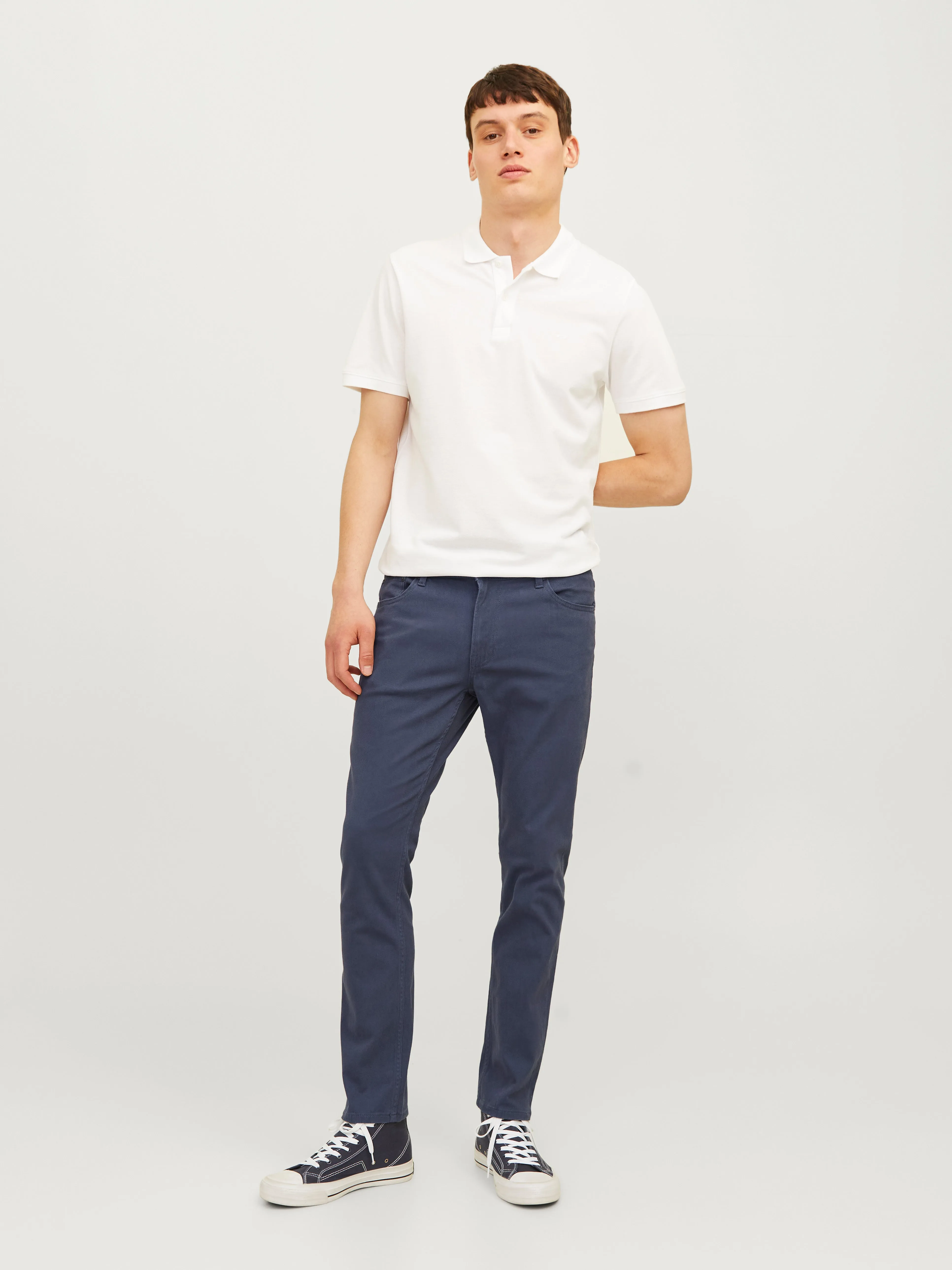 JPSTGLENN JJORIGINAL AKM Pantalones con 5 bolsillos | Azul oscuro | Jack & Jones®