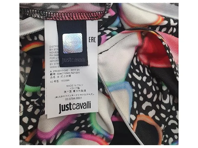 Just Cavalli Vestidos Multicolor 