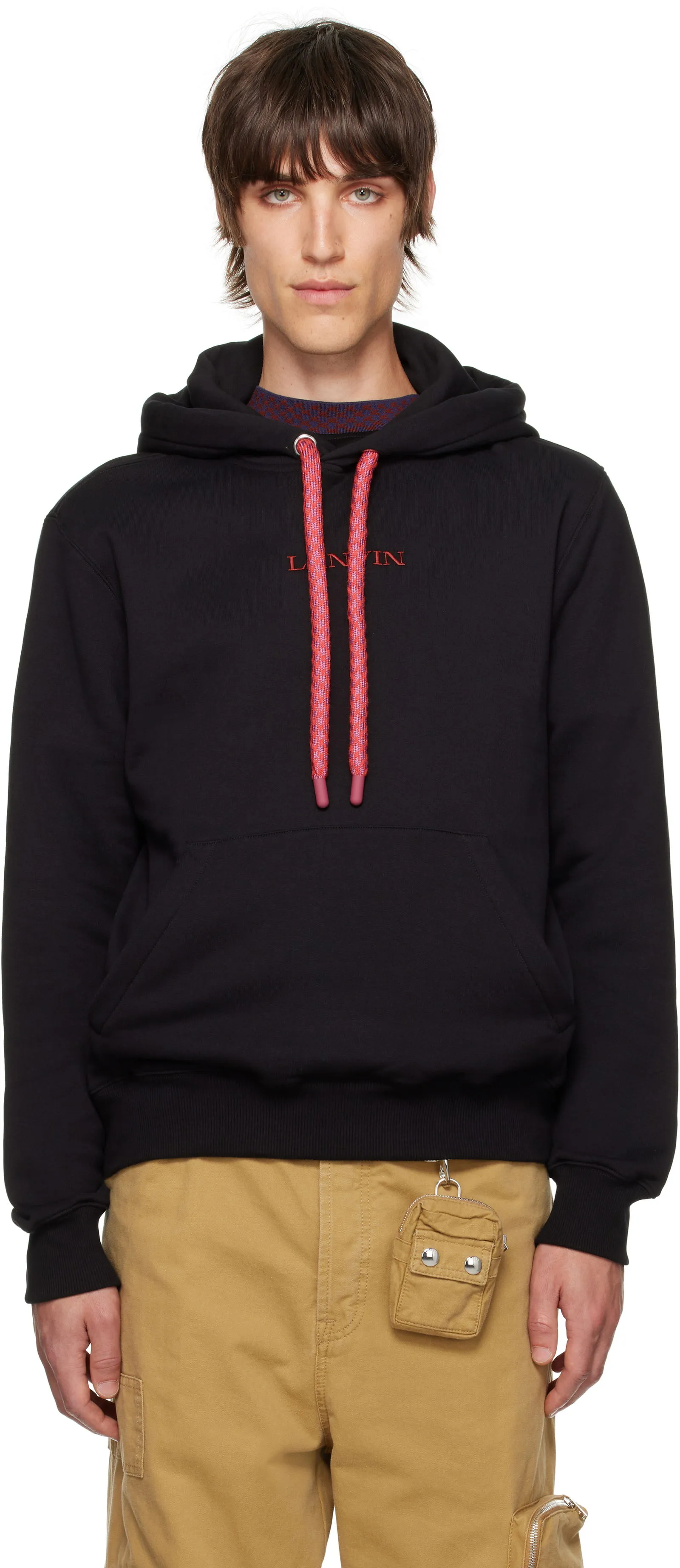 LANVIN Tubular Curb Hoodie