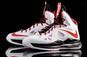 Lebron X "Heat Home" (100/blanco/rojo/negro)