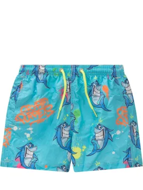 MC2 SAINT BARTH Swim Shorts with Print