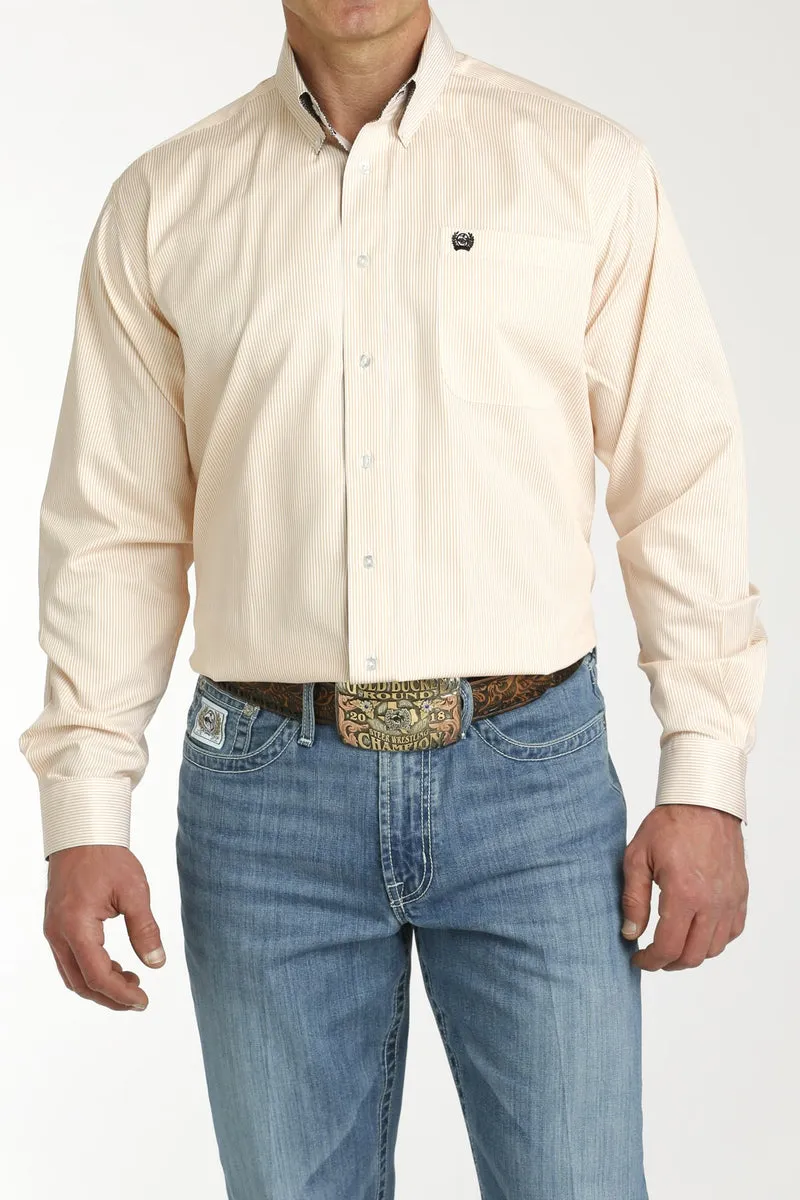 Men's Cinch Stripe Button Down Shirt-