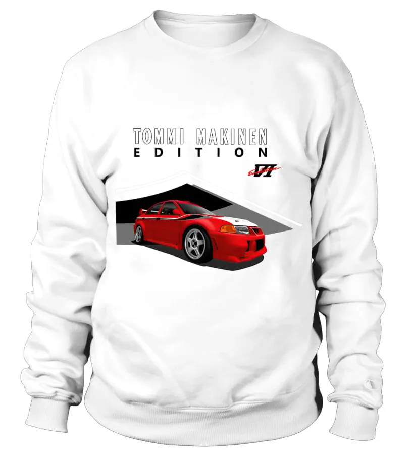 Mitsubishi Lancer Evo 6 WRC Tommi Makinen Classic T-Shirt-gigapixel-art-width-2400px Sudadera Unisex