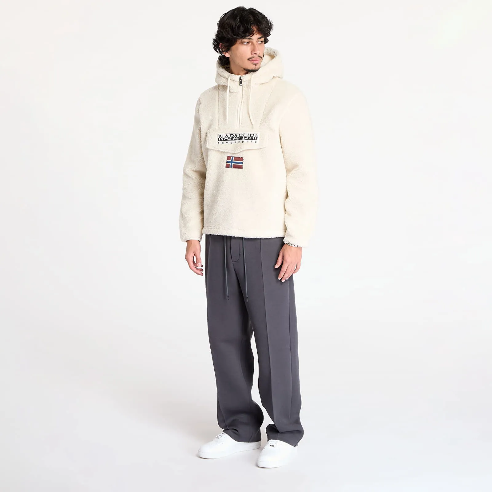 Napapijri Curly Hoodie Beige