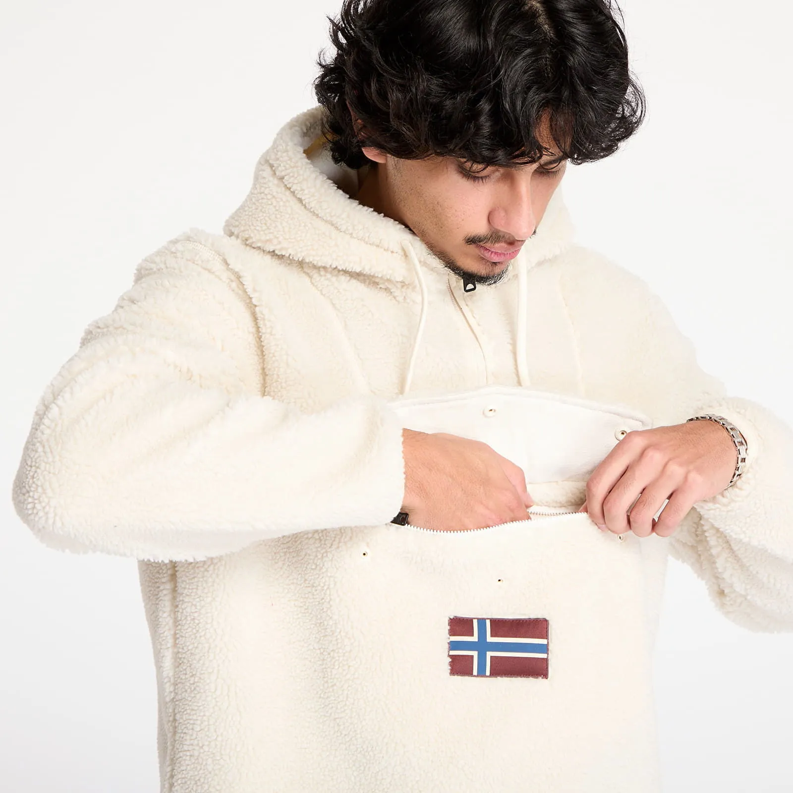 Napapijri Curly Hoodie Beige